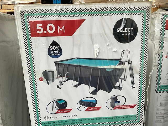 Kokido - rechthoek 500x250x122 - opzet zwembad - afbeelding 4 van  4