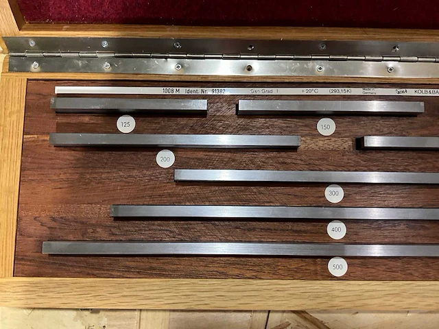 Kolb en baumann hardmetalen eindmatenset grad 1 - afbeelding 4 van  5