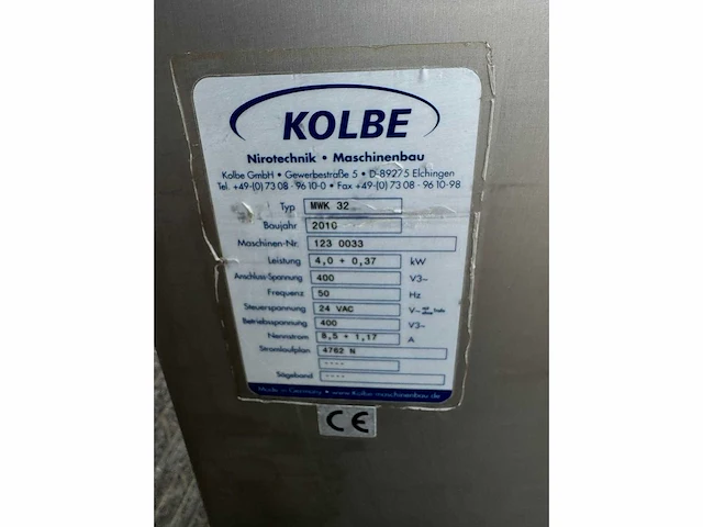 Kolbe - 2010 - mwk32 - vleeswolf / gehaktmolen - afbeelding 6 van  6