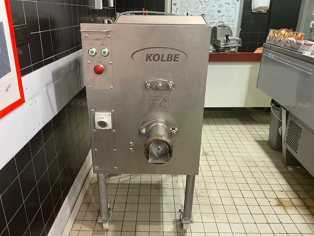 Kolbe - mw100 - gehakt(vlees)molen en snijtafels - afbeelding 16 van  36