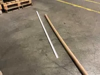 Koledo kunststof mounting rail voor ls512 ledstring