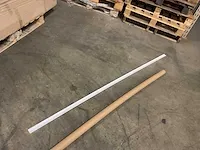 Koledo kunststof mounting rail voor ls512 ledstring - afbeelding 2 van  7