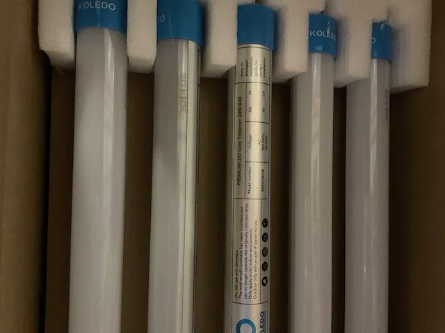Koledo premium ledtube 1500mm, 24w, 4000k incl starter (240x) - afbeelding 3 van  5