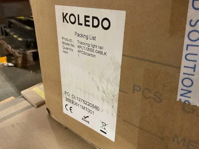 Koledo trunking rails diversen 5/8 wire zwart - afbeelding 5 van  7