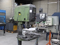 Kolomboormachine flott p40stg-fb met digitale aflezing en pneumatisch gestuurde machineklem. - afbeelding 1 van  6