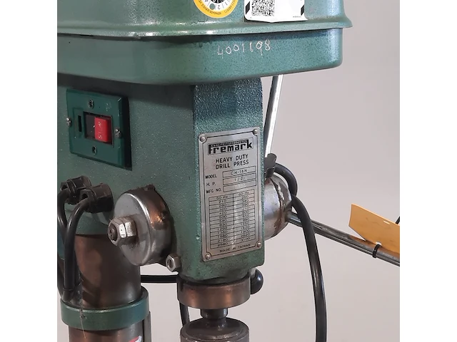 Kolomboormachine, fremmark, ch-16n - afbeelding 9 van  10