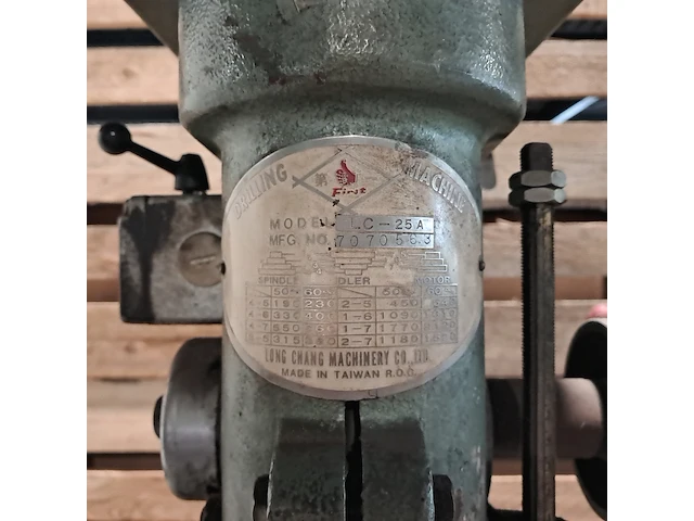 Kolomboormachine, long chang, lc-25a, 1982 - afbeelding 4 van  19