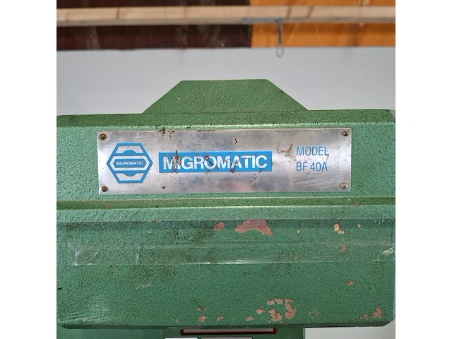 Kolomboormachine, migromatic, bf 40a - afbeelding 6 van  16