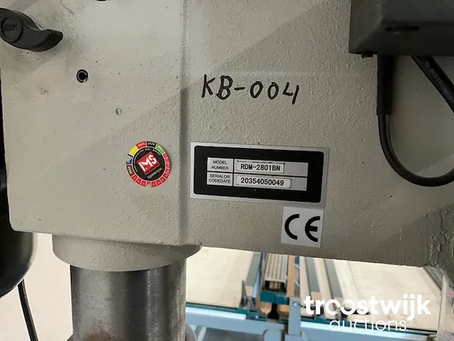 Kolomboormachine - afbeelding 7 van  7