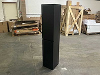 Kolomkast matt black 170cm (2x) - afbeelding 1 van  8