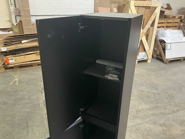 Kolomkast matt black 170cm (2x) - afbeelding 6 van  8