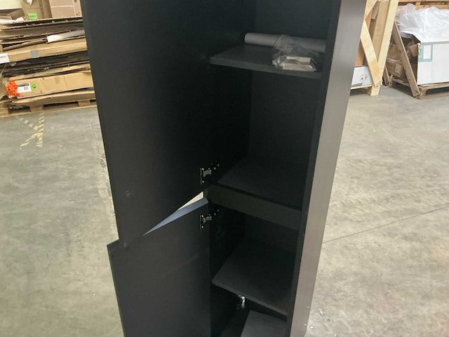 Kolomkast matt black 170cm - afbeelding 7 van  8
