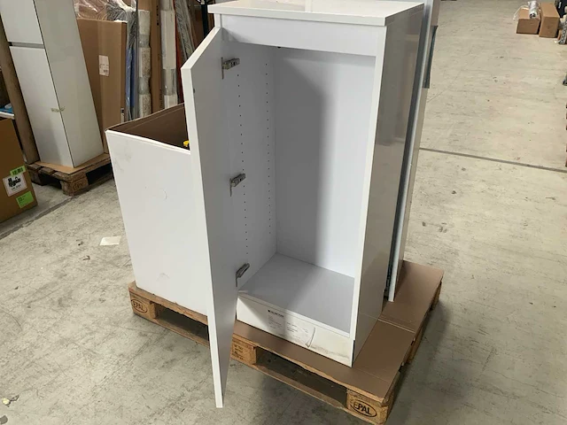 Kolomkast wit 116cm. - afbeelding 1 van  4