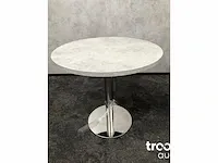 Kolomtafel betonlook 80cm - afbeelding 2 van  9