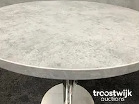 Kolomtafel betonlook 80cm - afbeelding 3 van  9