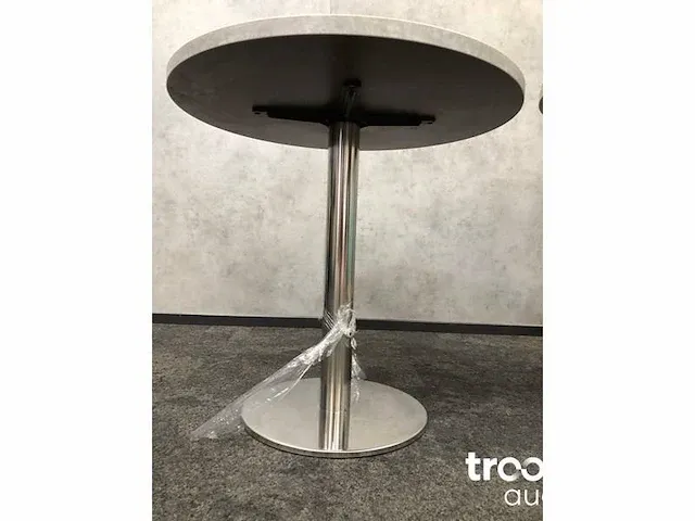 Kolomtafel betonlook 80cm - afbeelding 6 van  9