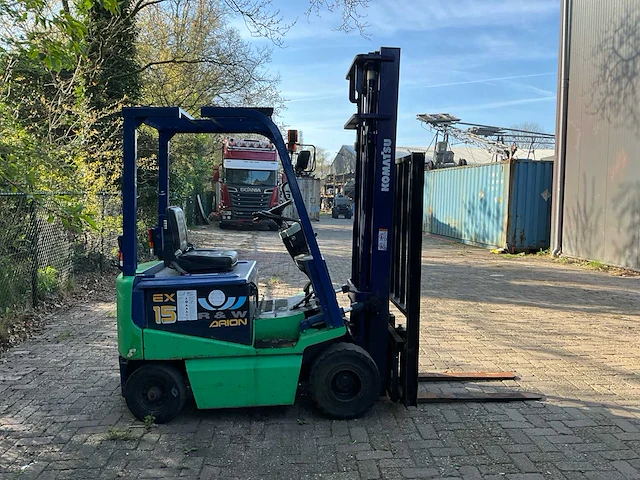 Komatsu arion ex15 fr15ex7 vorkheftruck - afbeelding 30 van  33