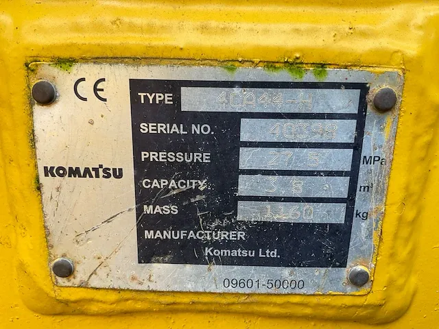 Komatsu d 61px bulldozer - afbeelding 6 van  38