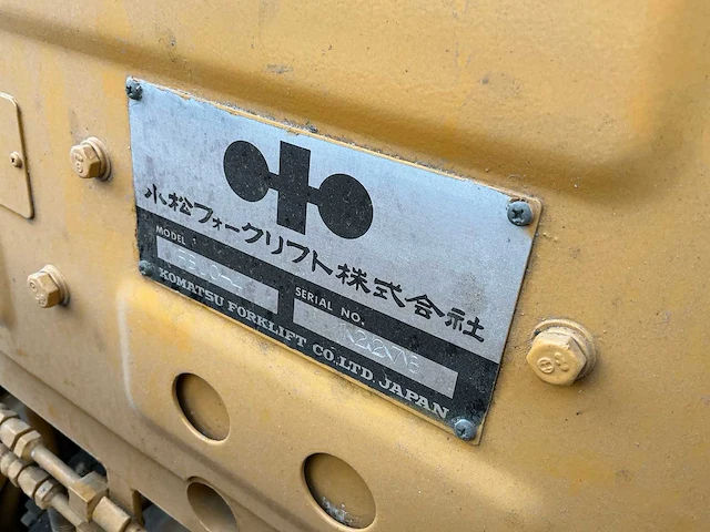 Komatsu fb10-4 vorkheftruck - afbeelding 11 van  19
