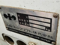 Komatsu fb15-5 vorkheftruck - afbeelding 16 van  26