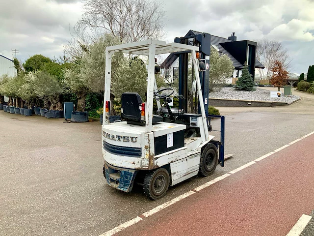 Komatsu fb15-5 vorkheftruck - afbeelding 23 van  26