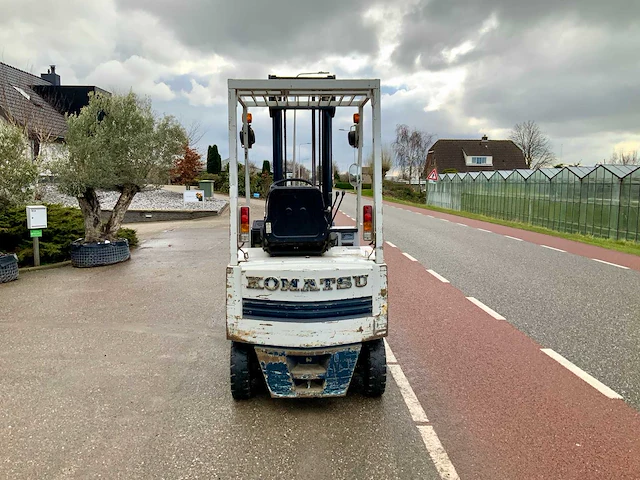 Komatsu fb15-5 vorkheftruck - afbeelding 24 van  26