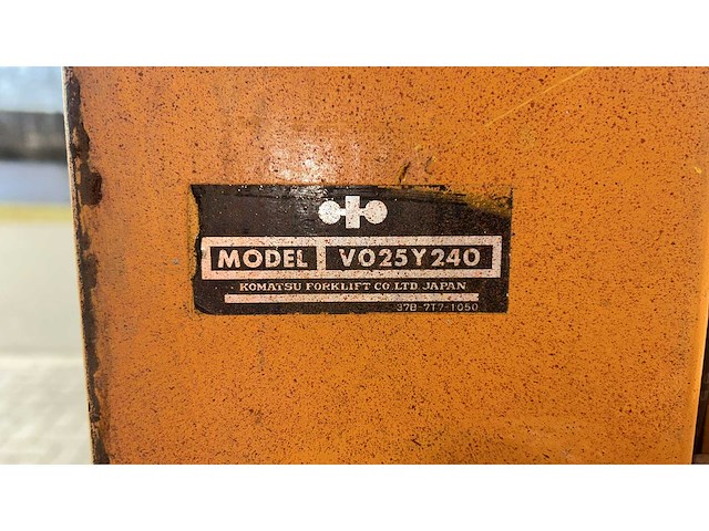 Komatsu fb20-3 vorkheftruck - afbeelding 9 van  20