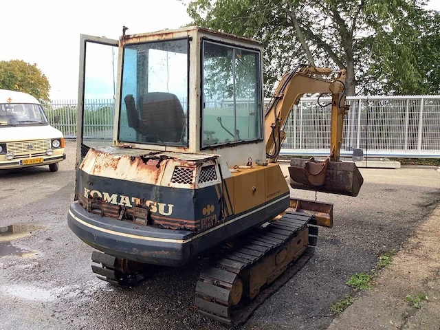 Komatsu pc30 minigraafmachine - afbeelding 3 van  7