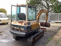 Komatsu pc30 minigraafmachine - afbeelding 3 van  7