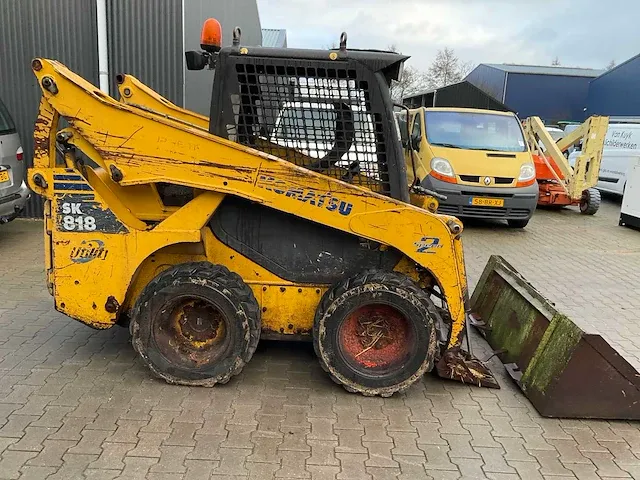 Komatsu sk818 schranklader - afbeelding 9 van  13