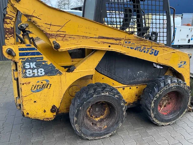 Komatsu sk818 schranklader - afbeelding 10 van  13