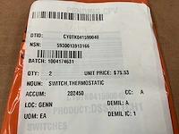 Komatsu thermostatic switch (2x) - afbeelding 5 van  6