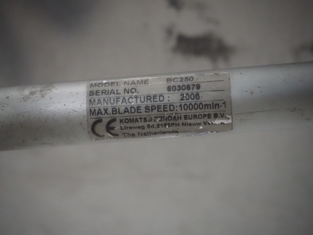 Komatsu zenoah co. - afbeelding 9 van  9