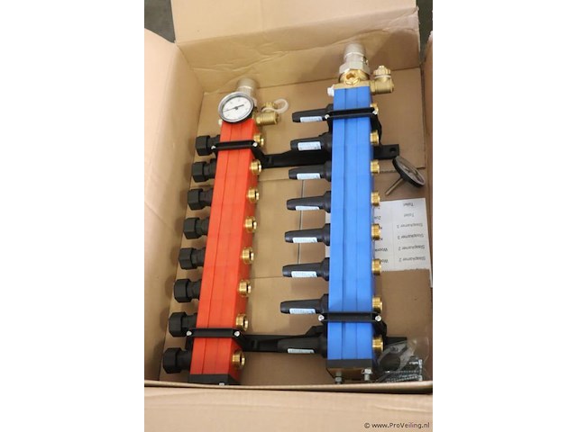 Komfort verdeler t.b.v. vloerverwarming | type 4880 | nieuw in doos - afbeelding 1 van  3