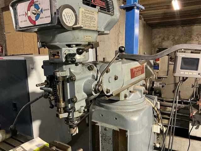 Kondia fv-1 universele freesmachine - afbeelding 7 van  15