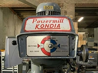 Kondia fv-1 universele freesmachine - afbeelding 14 van  15