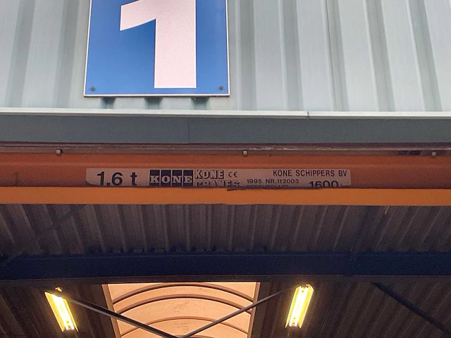 Kone xl100 bovenloophalkraan - afbeelding 7 van  8