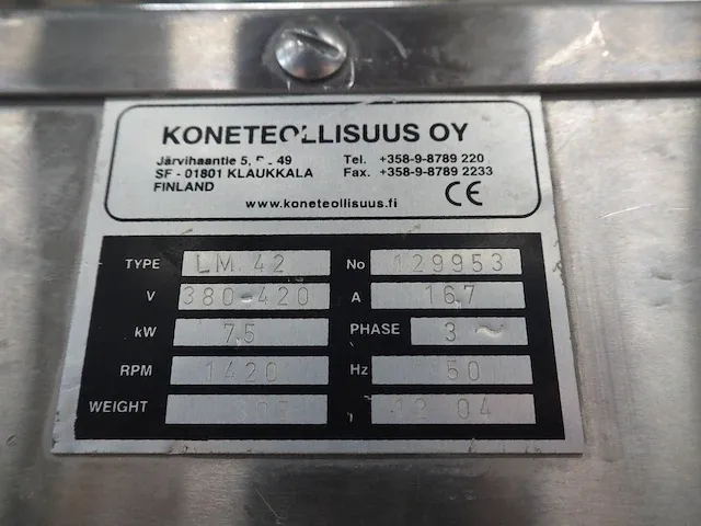 Koneteollisuus oy - afbeelding 9 van  10