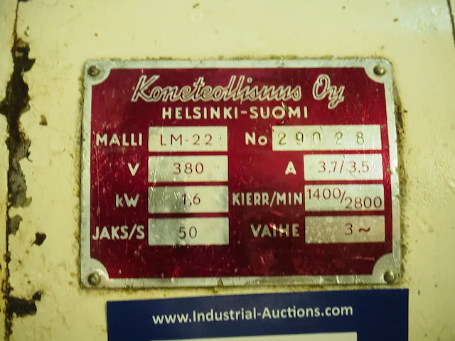 Koneteollisuus oy - afbeelding 6 van  6
