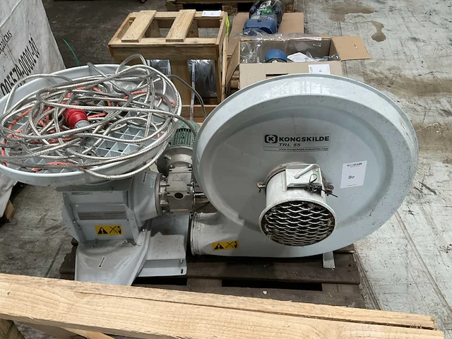 Kongskilde trl 55 / rf 20s ventilator met roterende klep - afbeelding 2 van  7