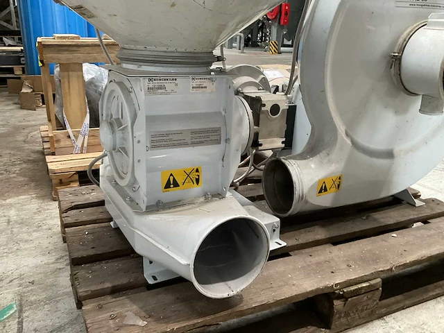 Kongskilde trl 55 / rf 20s ventilator met roterende klep - afbeelding 3 van  7
