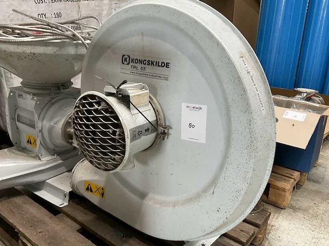 Kongskilde trl 55 / rf 20s ventilator met roterende klep - afbeelding 4 van  7