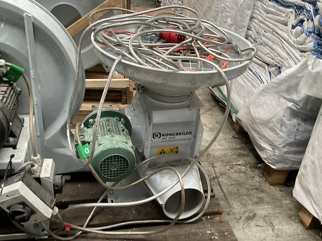 Kongskilde trl 55 / rf 20s ventilator met roterende klep - afbeelding 7 van  7