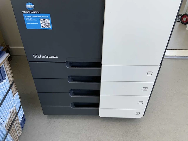 Konica minolta bizhub c250i laserprinter - afbeelding 5 van  5