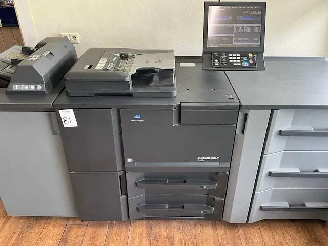 Konica minolta bizzhub 1100 zwart/wit print en copieerapparaat - afbeelding 13 van  15