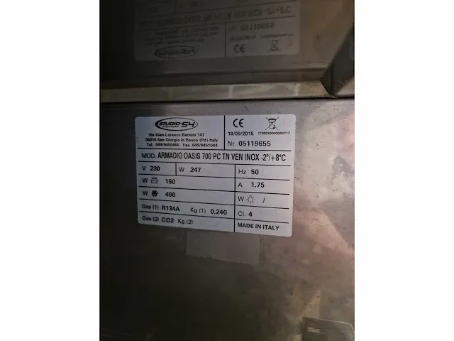 Konig - armadio oasis 700 - koelkast - afbeelding 4 van  4