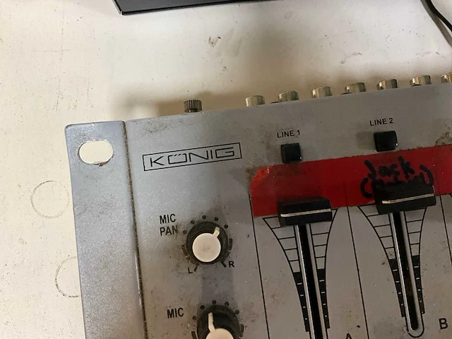 König kn-djmixer10 mengpanelen (2x) - afbeelding 3 van  5