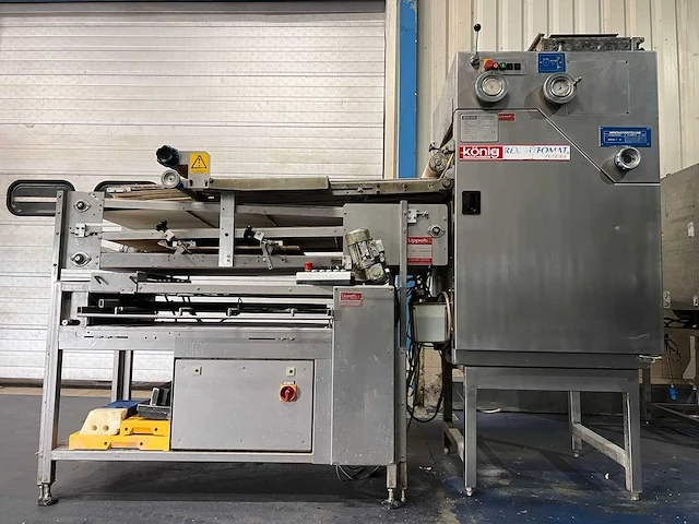 König rex - futura t6 + lippelt langroller + lippelt afschietband - kleinbroodlijn / kopmachine - afbeelding 1 van  12