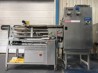König rex - futura t6 + lippelt langroller + lippelt afschietband - kleinbroodlijn / kopmachine