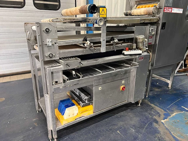 König rex - futura t6 + lippelt langroller + lippelt afschietband - kleinbroodlijn / kopmachine - afbeelding 6 van  12
